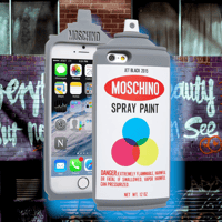 Image 1 of 🆕 MoScHino SPraY PaiNT 🎨 CaN PhoNe 📱 CaSe