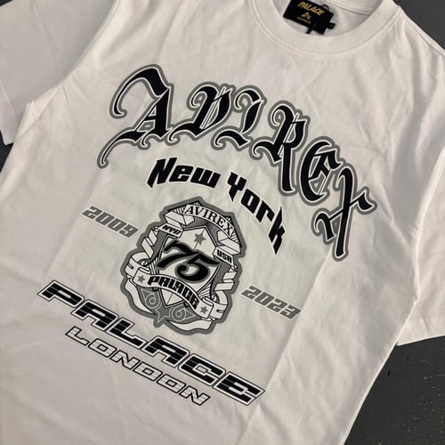 Image of BNWT AW 18 Palace x Avirex T-shirt, size large
