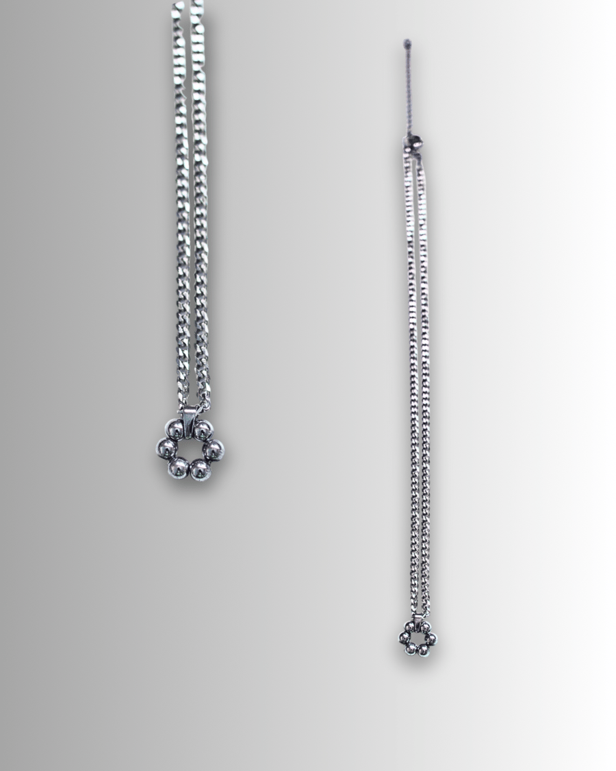 Image of Silver Chazu Babe Mini Necklace 