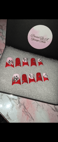 Image 1 of Lady In Red Duckies