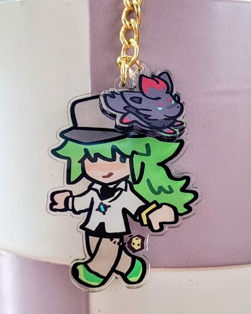 Image of N Harmonia and Zorua Charm
