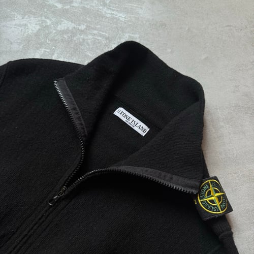 Image of AW 2006 Stone Island Wool Zip Up, size large