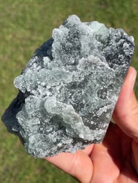 Image 14 of Green Fluorite With Sugar Quartz Specimen #1589 