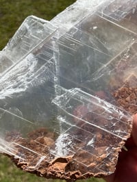 Image 4 of Transparent Selenite Slab #2262