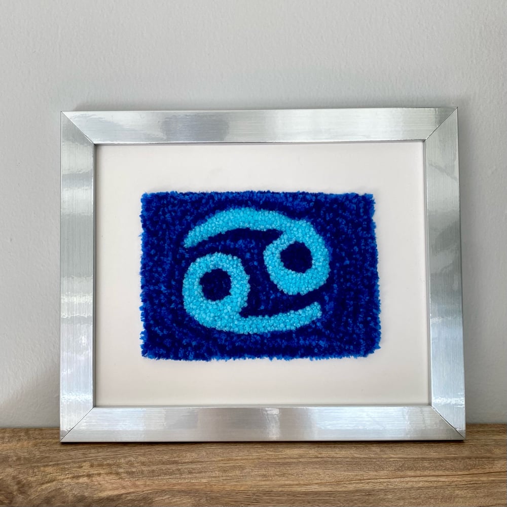 Image of Cancer Little Rug Frame (Made to Order)