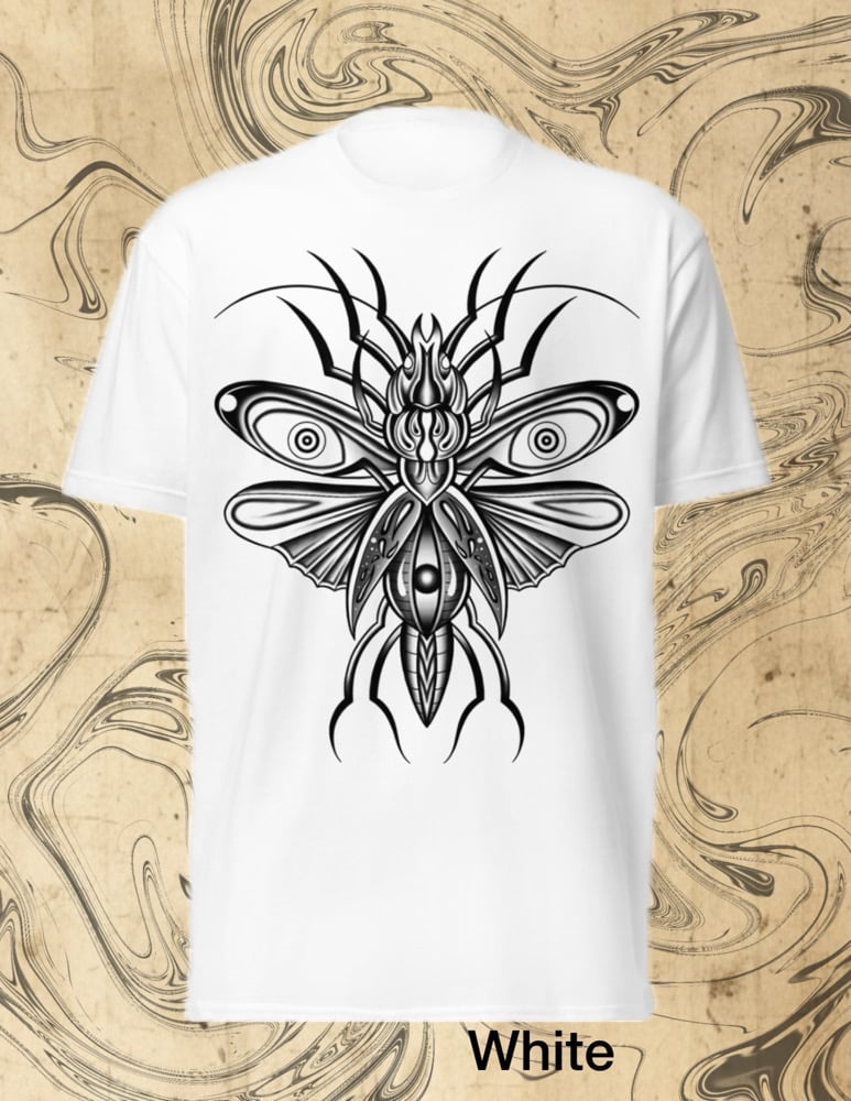 Image of Alien Insect Black - Unisex Fitted T-Shirt 