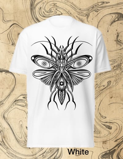 Image of Alien Insect Black - Unisex Fitted T-Shirt 