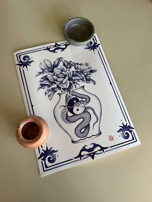 Image of Vase Print