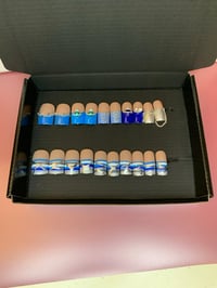 Medium curve press on nail set 2