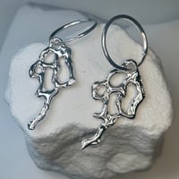 Image 3 of Broken Web Earrings