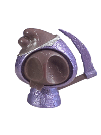 Image 1 of Purple foil choc bunny reap resin 