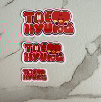 Image 2 of BTS chubby Name Sticker