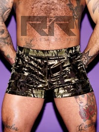 Image 1 of THE HUNTER SHORTS (OLIVE)