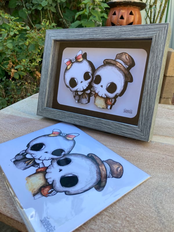 Image of “Fall in Love “ shadow box