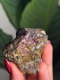 Image 2 of NATURAL IRIDESCENT CHALCOPYRITE- MOROCCO- A