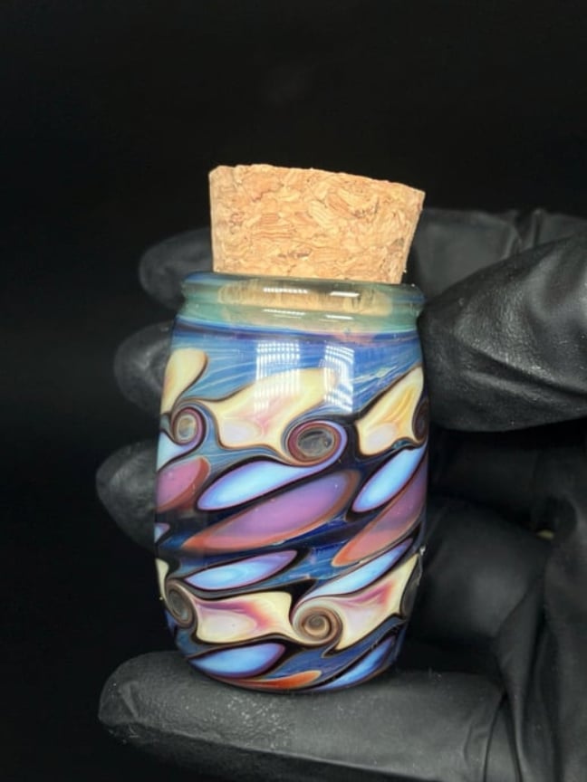 Violet Iris Mini Jar Set Image 4