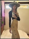 vintage Ralph Lauren suede matador trousers with silver conchos and beading