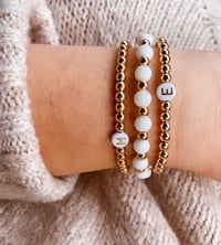 Image 1 of Initial Bracelet 