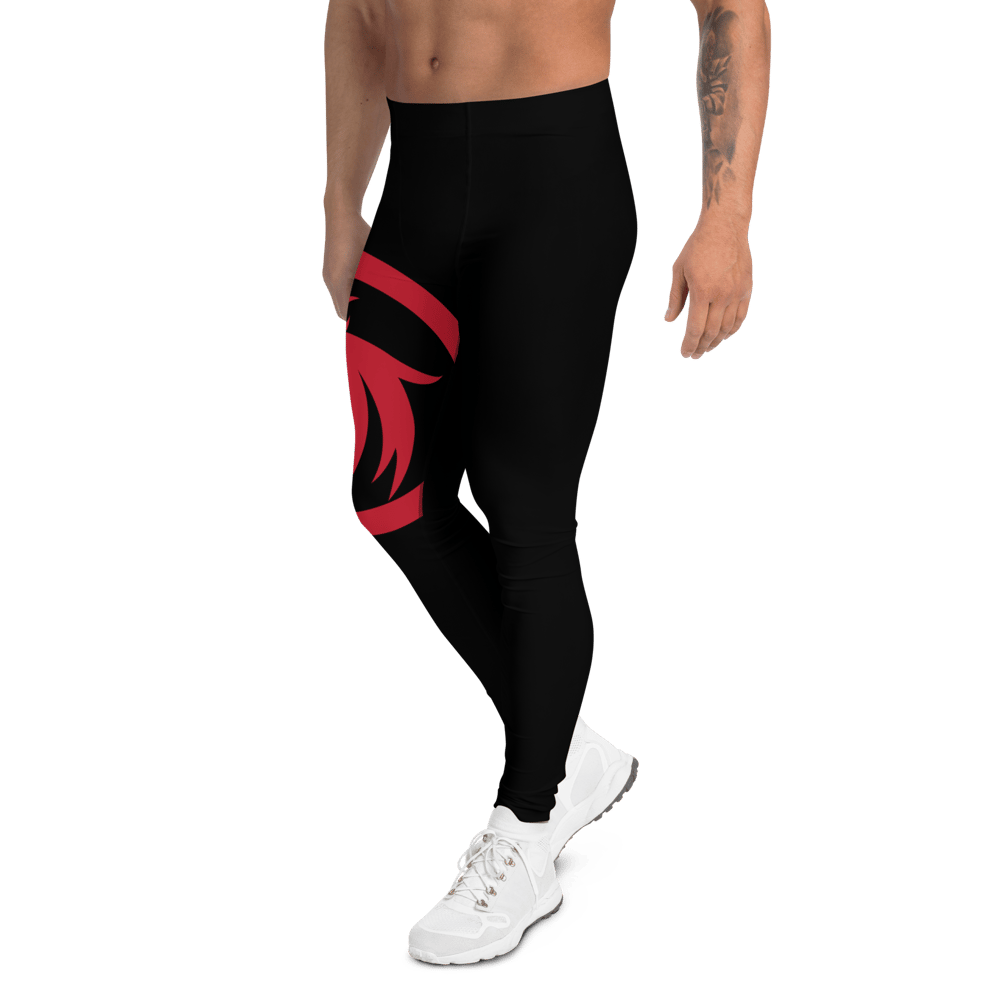 Image of Men's Tribal Dragon  surf Leggings