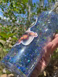 Image 5 of Turquoise Mix Snowglobe Tumbler 