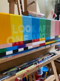 Image 3 of Secret Word Painting Commission - Emery (LOOK AFTER ONE ANOTHER)