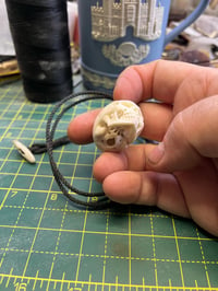 Image 4 of Fallow antler Skull pendant 