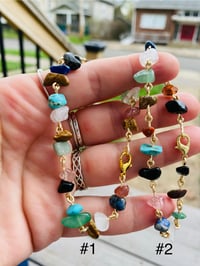 Image 3 of Crystal Chip Link bracelets