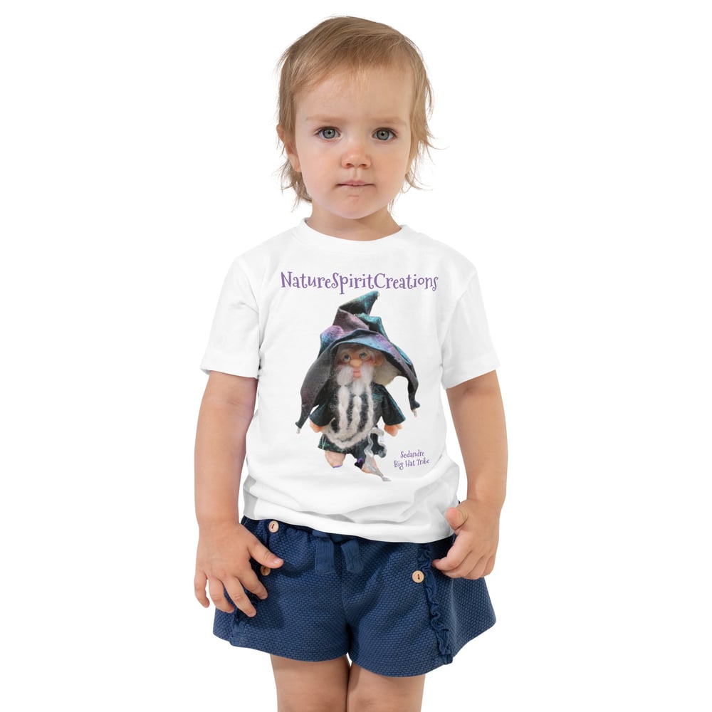 Image of Toddler Short Sleeve Tee Sedandre Big Hat Tribe