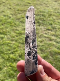 Image 3 of Mongolian Quartz With Hematite Flowers #1958