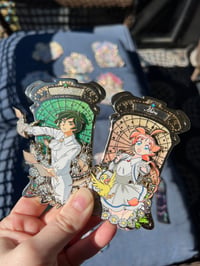 Image 2 of Der Schriftsteller und die tanzende Ente enamel pin set 