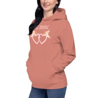 Image 4 of Unisex cupid hearts Hoodie