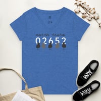 Image 3 of Women’s v-neck 02652 t-shirt