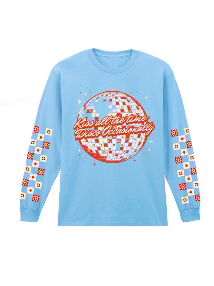 Image of Kiss all the time disco occasionally long sleeve tee/jumper