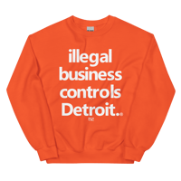 Image 9 of Detroit Control Unisex Sweatshirt (Colors Available)