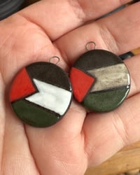 Image 4 of Palestinian Flag Necklace