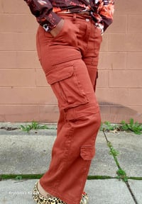 Image 4 of RUSTIC CARGO PANTS 