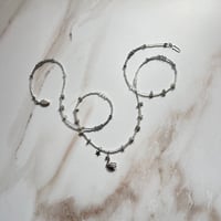 Image 2 of THE ‘SWAN SONG’ WAIST ADORNMENT (LABRADORITE)