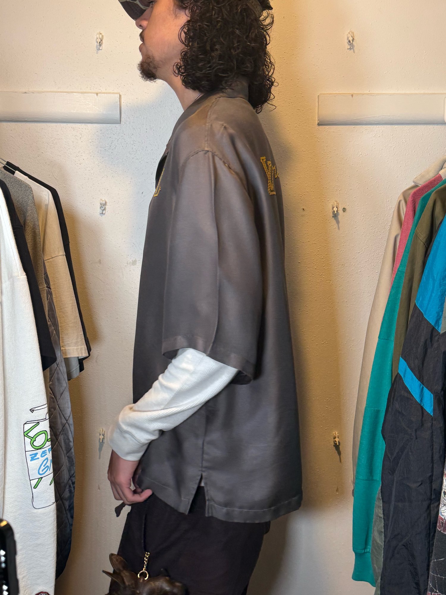 Image of Louis Vuitton SS24 by Pharrell 'Lovers' Button-Up