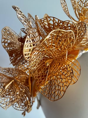 Image of Gold orchids #2