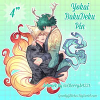 Image 1 of [PRE-ORDER] Yokai BakuDeku Enamel Pin