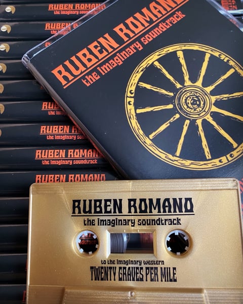 Image of RUBEN ROMANO ‘Twenty Graves Per Mile’ Limited edition cassette