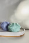 Shell decorative candle