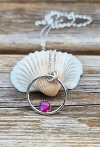 Image 1 of Red Abalone Necklace