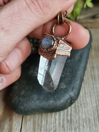 Image 5 of Colombian Lemurian Quartz with Labradorite