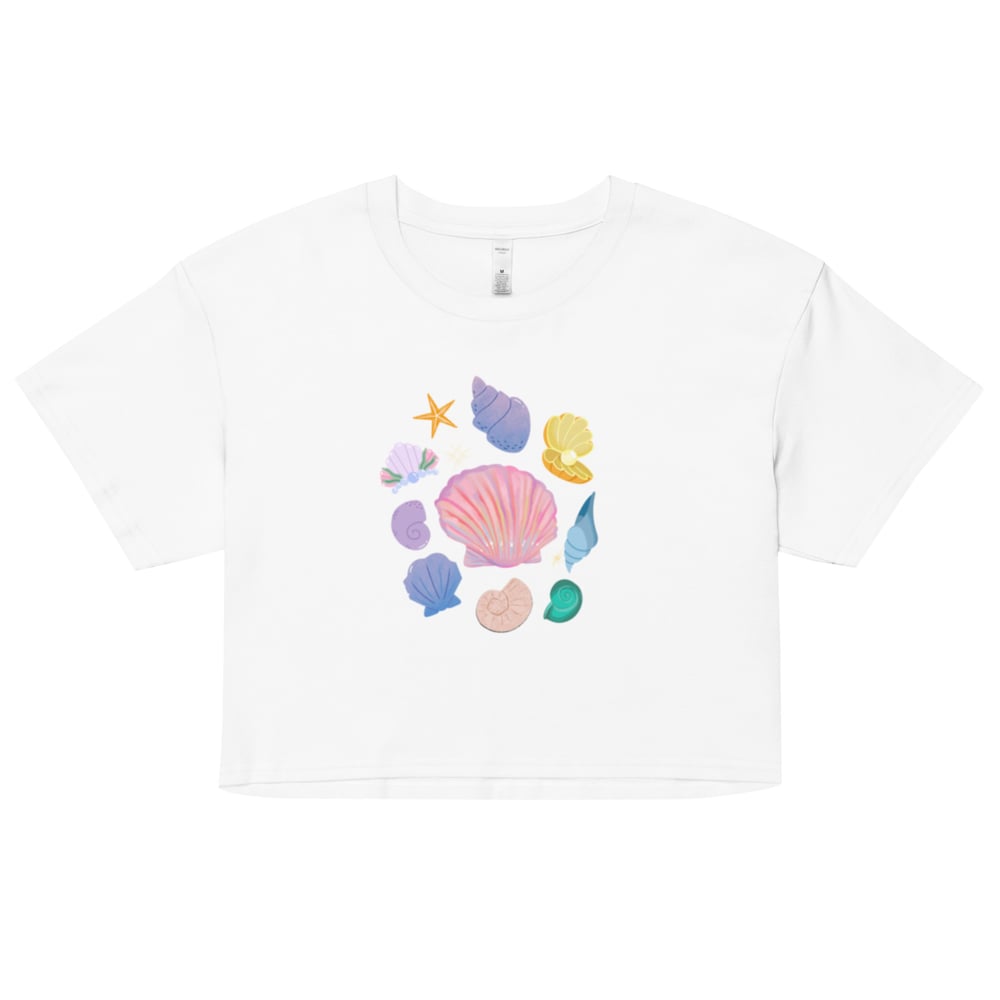 Image of seashell crop top