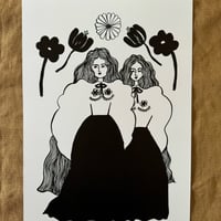 Image 2 of THE TWINS A3 PRINT