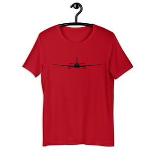 Image of Red Plane & Simple Tee AND White Plane & Simple Tee