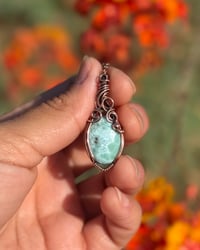 Image 1 of Larimar in Copper 🌊