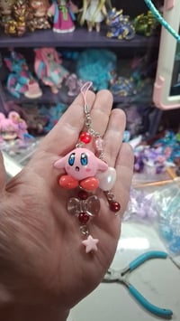 Kirby phone charm