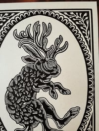 Image 3 of Jackalope Print